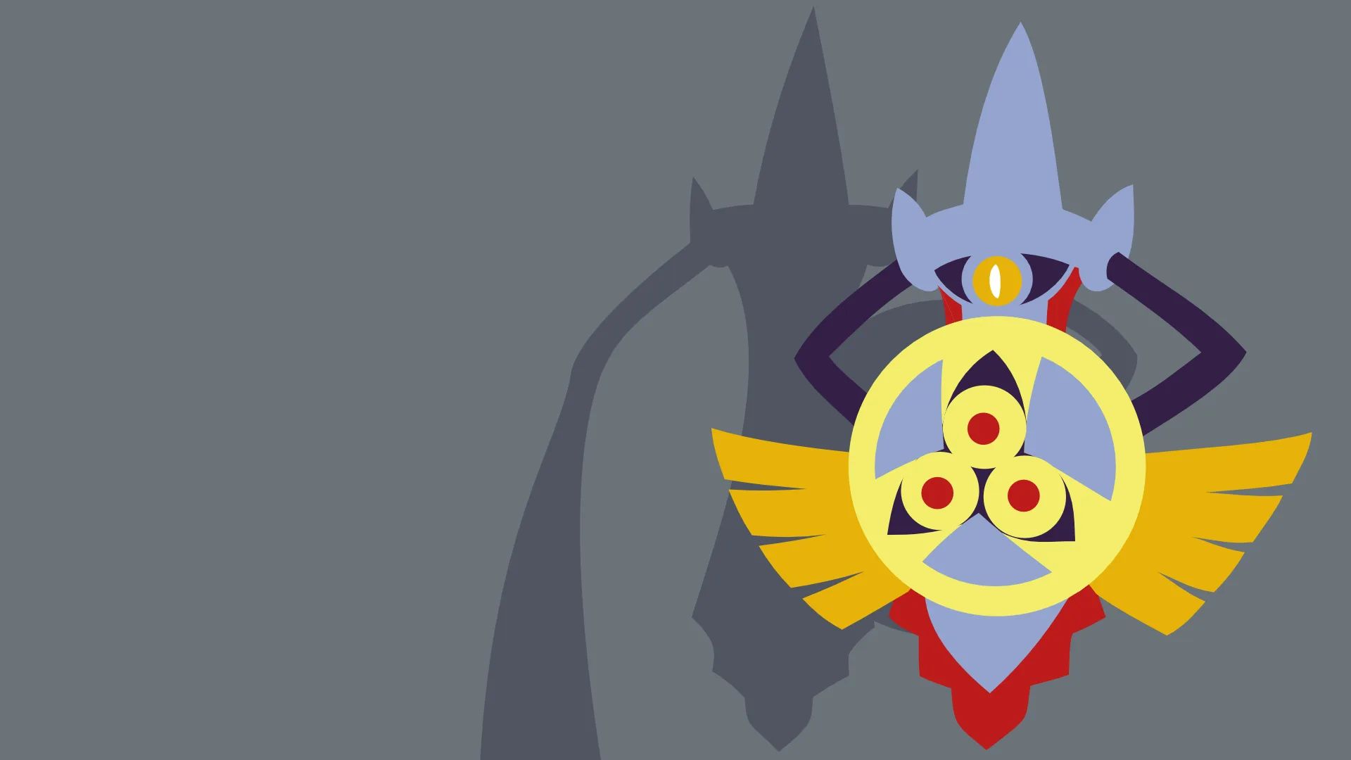 Aegislash Michi Method scene — Scene wallpaper — Aegislash