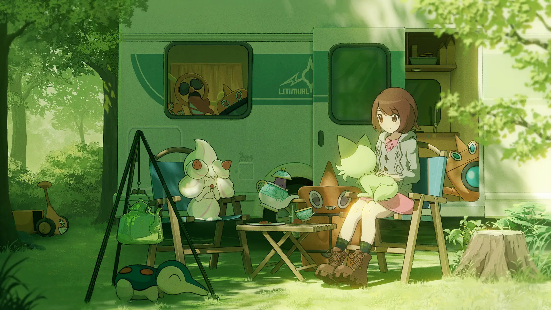 Alcremie Michi Method scene — Scene wallpaper — Alcremie