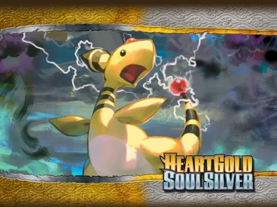 Ampharos Michi Method scene — hgss1 wallpaper4 1024