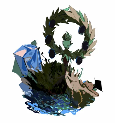 Arboliva Michi Method scene — Scene artwork (Art of Pokémon)