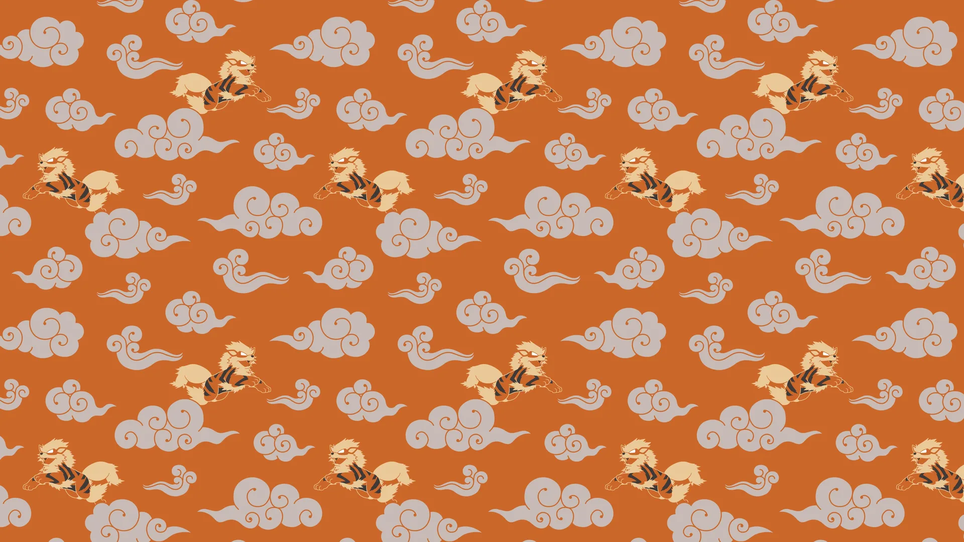 Arcanine Michi Method scene — Scene wallpaper — Arcanine