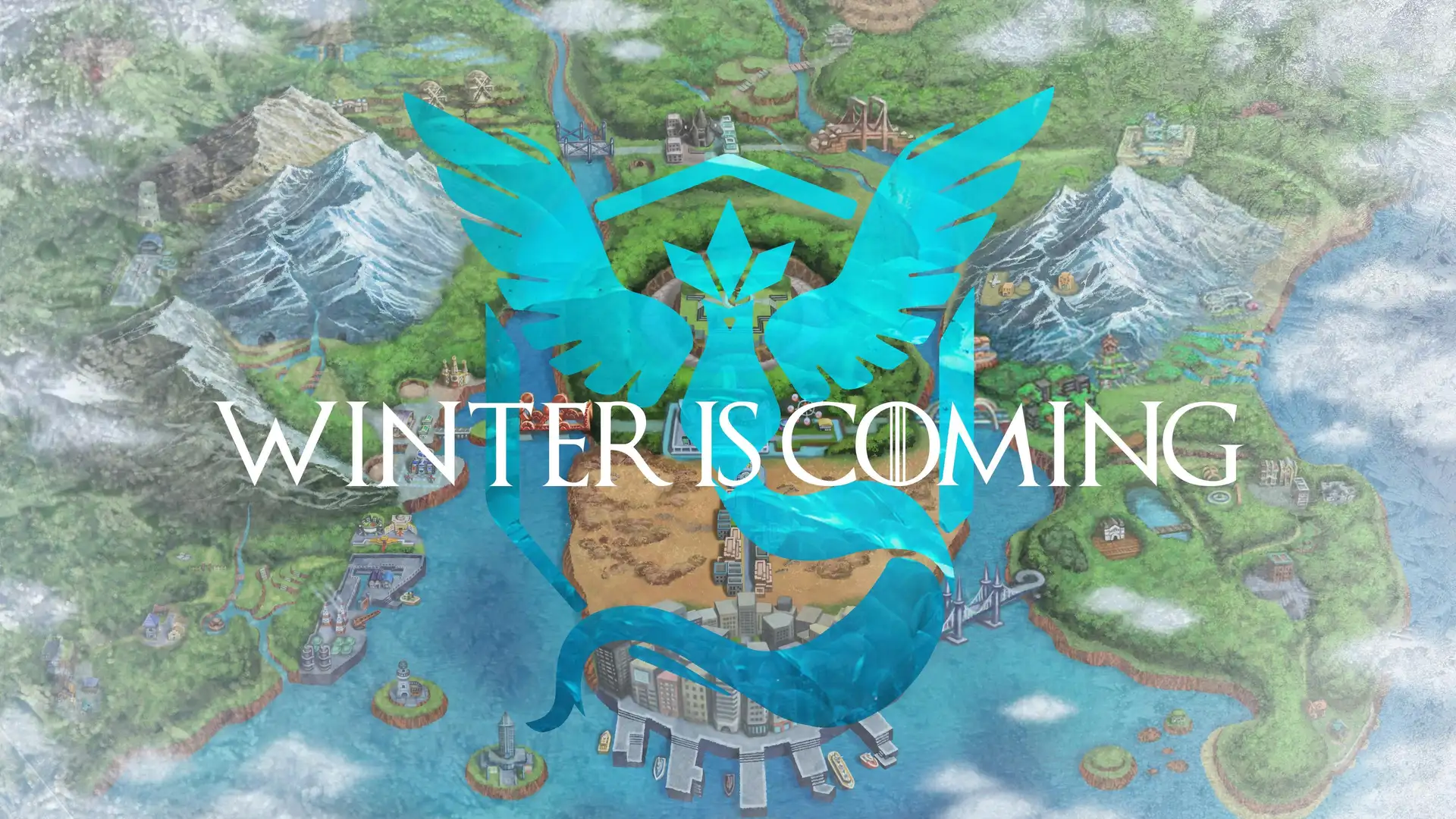 Articuno Michi Method scene — Scene wallpaper — Articuno