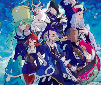 Basculegion Michi Method scene — Diamond Clan Special Set コンゴウ団スペシャルセット (Full artwork)