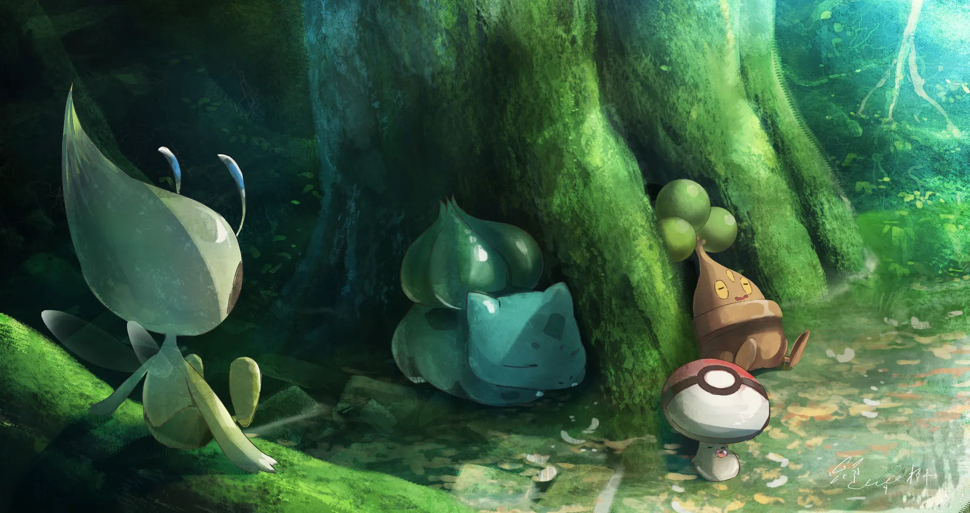 Bonsly Michi Method scene — Scene wallpaper — Bonsly