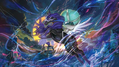 Calyrex Michi Method scene — wallpaper-39-2x
