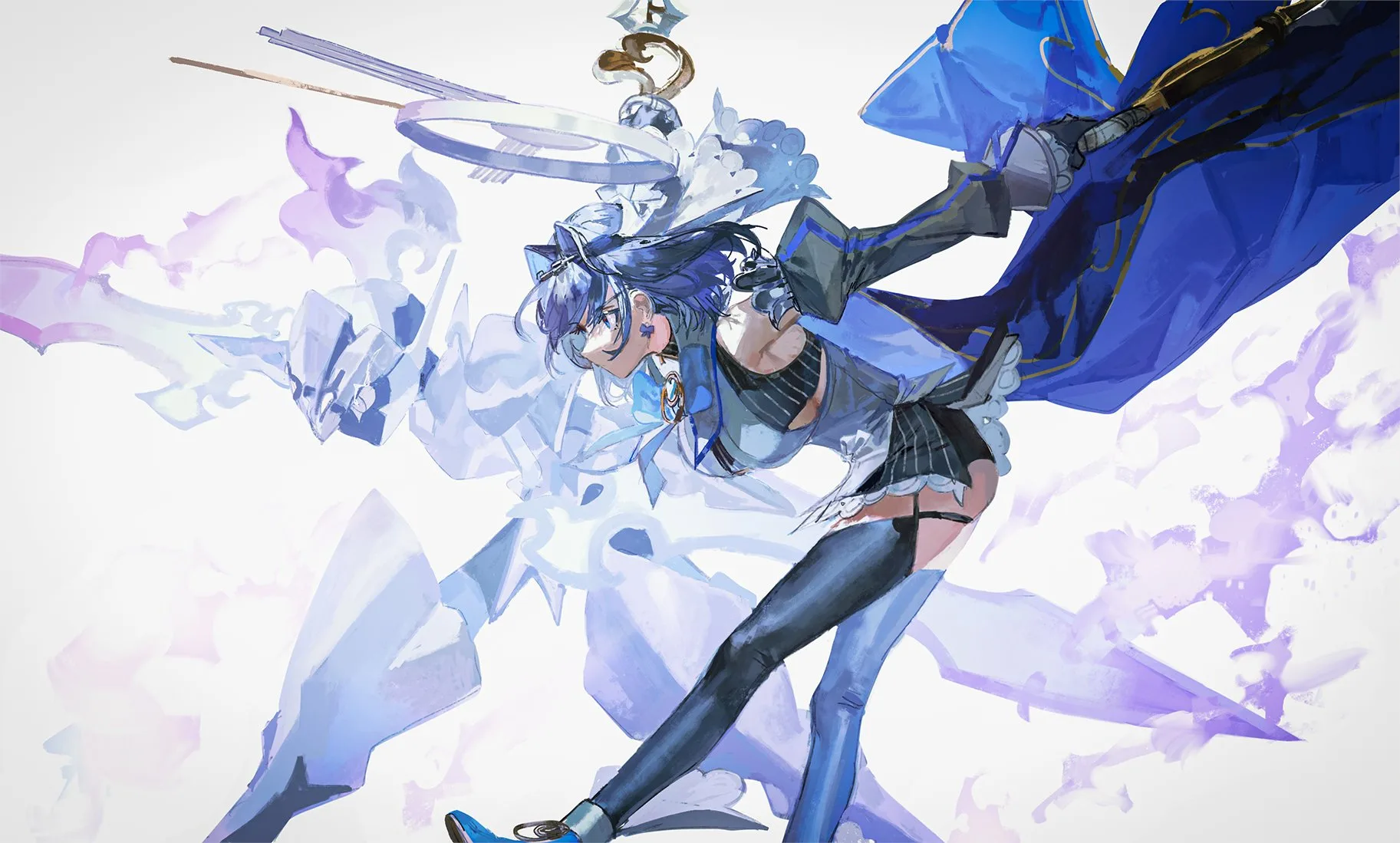 Ceruledge Michi Method scene — Scene wallpaper — Ceruledge