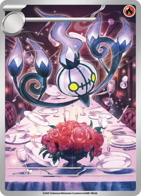Chandelure Michi Method scene — Scene artwork (Art of Pokémon)