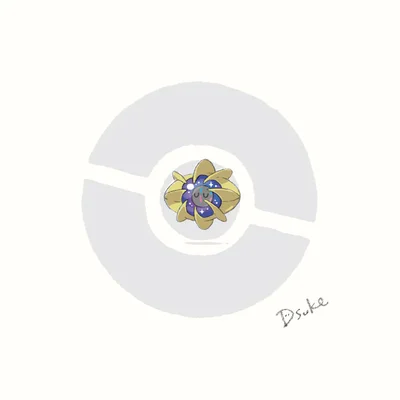 Cosmoem Michi Method scene — Scene artwork (Art of Pokémon)