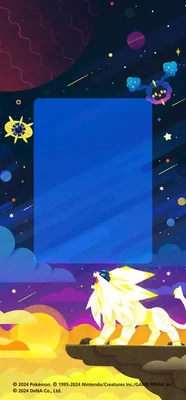 Cosmoem Michi Method scene — Scene artwork (Art of Pokémon)