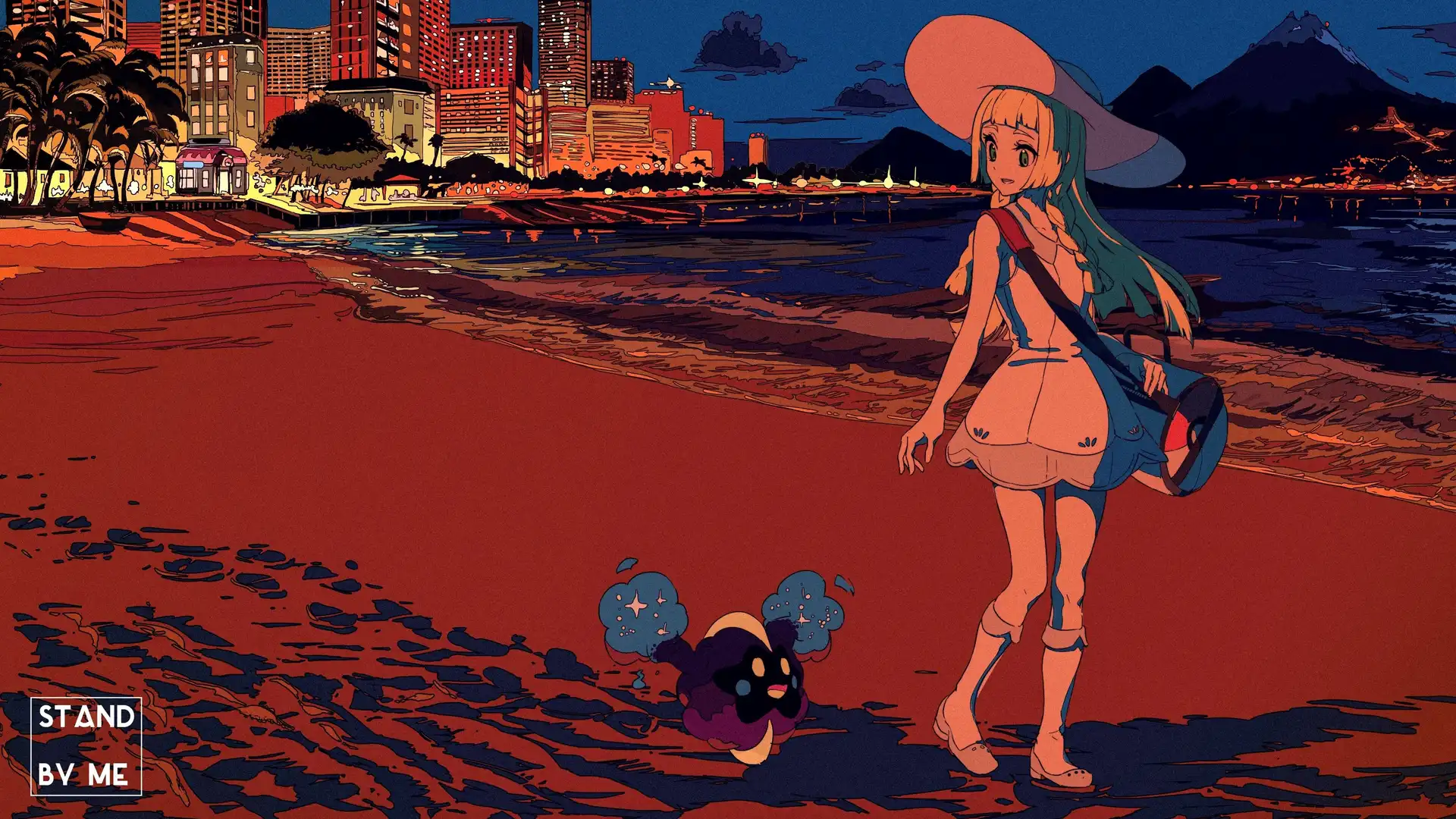 Cosmog Michi Method scene — Scene wallpaper — Cosmog