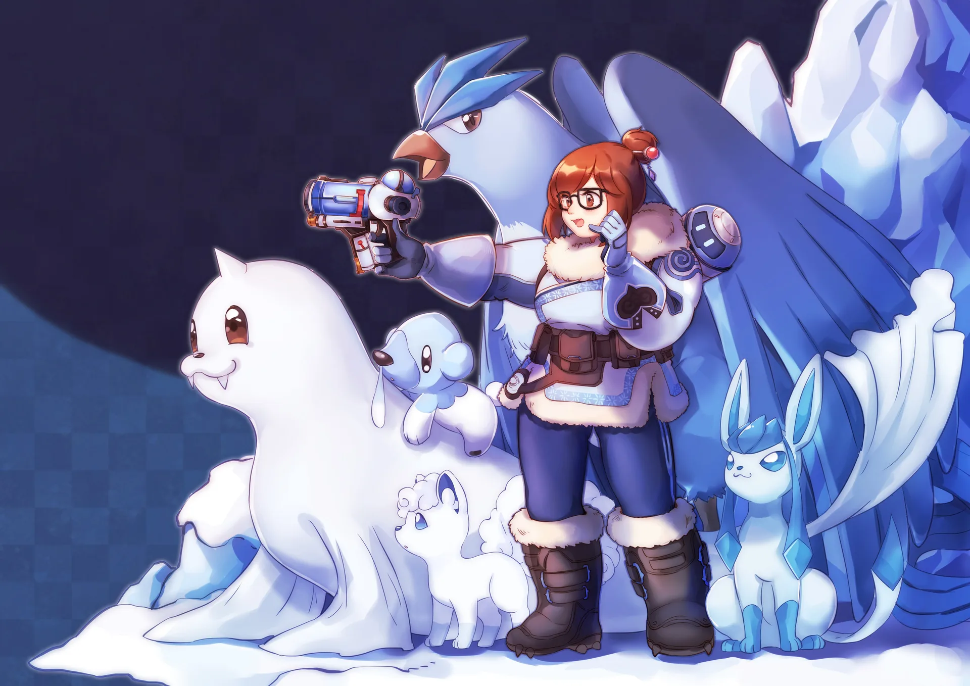 Cubchoo Michi Method scene — Scene wallpaper — Cubchoo