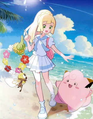 Cutiefly Michi Method scene — Card Binder Set Lillie