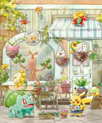 Tiny & Adorable Pokémon cards Michi Method scene
