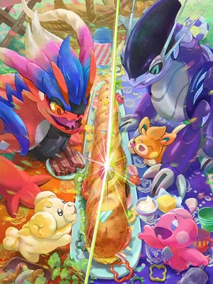 Dachsbun Michi Method scene — paldea