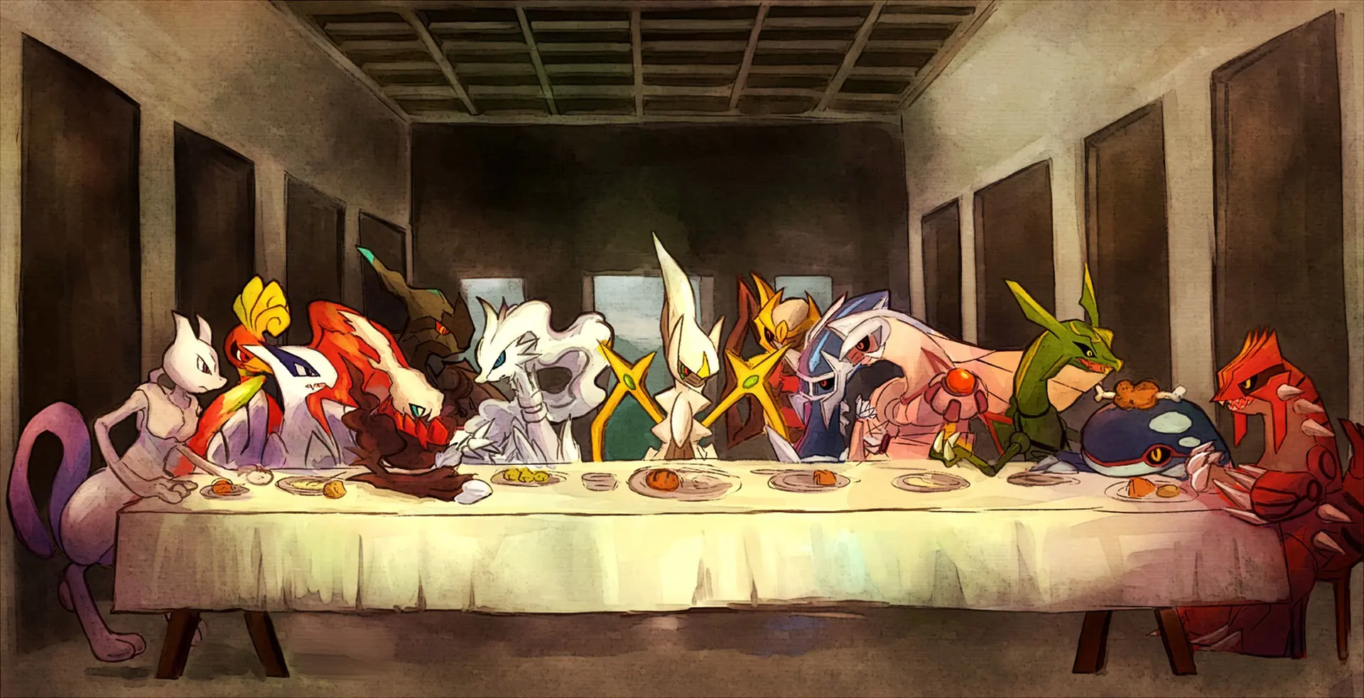 Darkrai Michi Method scene — Scene wallpaper — Darkrai