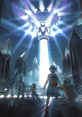 Decidueye Michi Method scene — Scene artwork (Art of Pokémon)