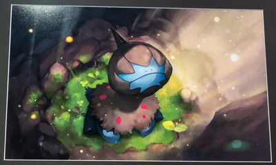 Deino Michi Method scene — Scene artwork (Art of Pokémon)