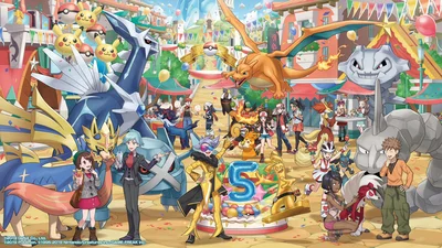 Delphox Michi Method scene — Scene artwork (Art of Pokémon)