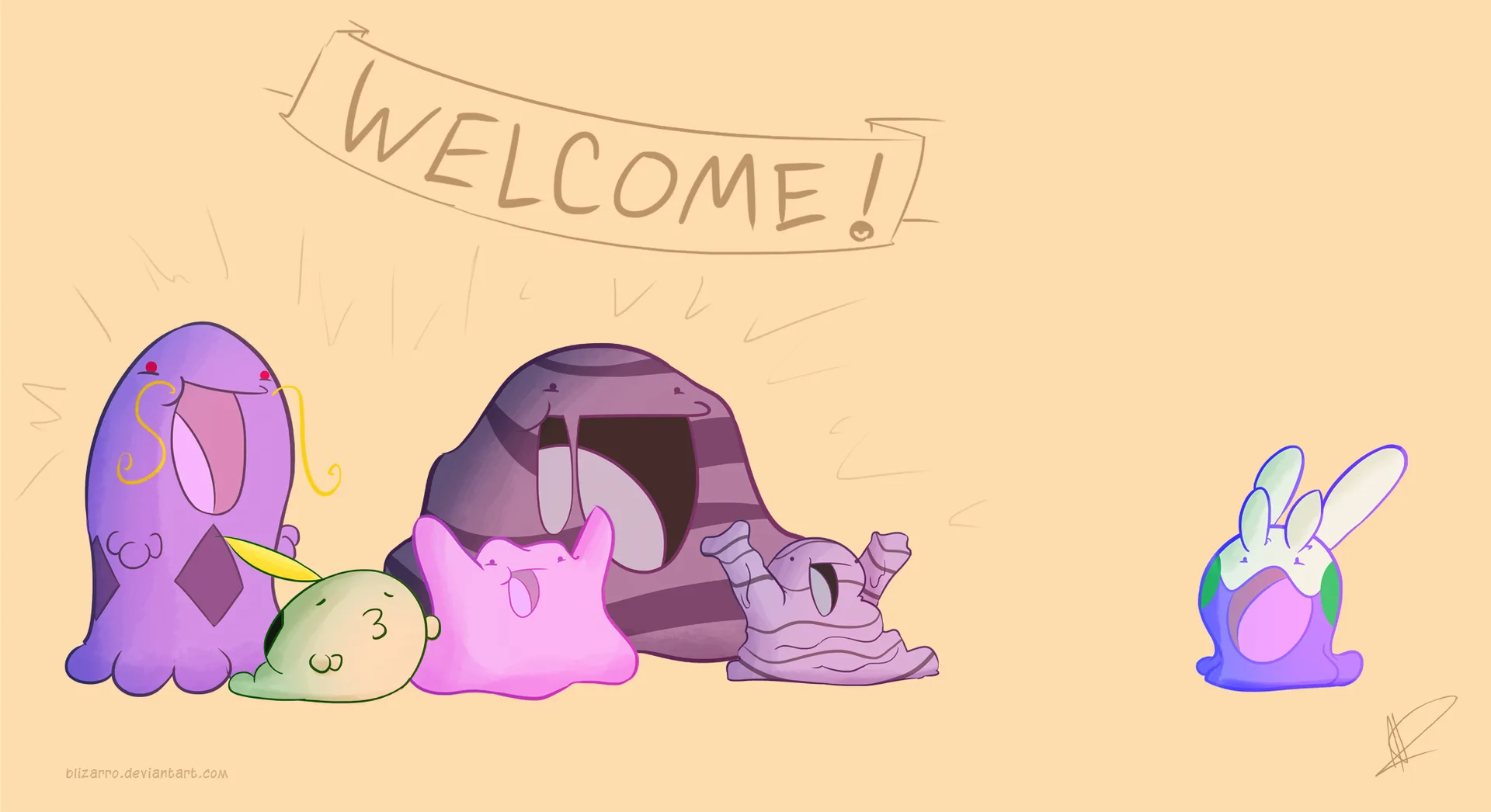 Ditto Michi Method scene — Scene wallpaper — Ditto