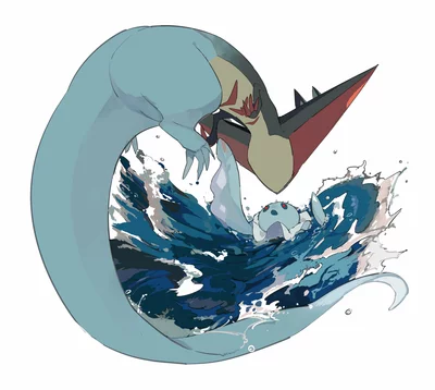 Dragapult Michi Method scene — Scene artwork (Art of Pokémon)