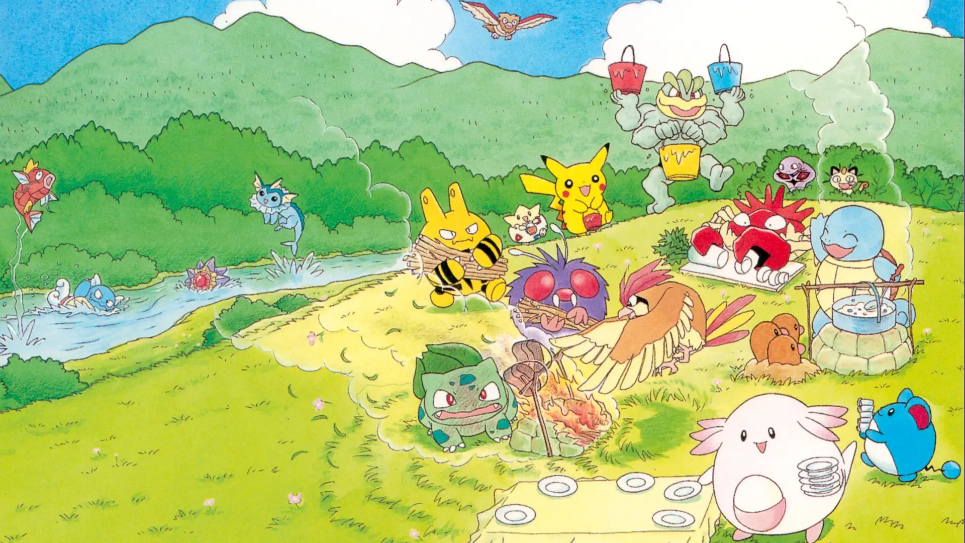 Dugtrio Michi Method scene — Scene wallpaper — Dugtrio
