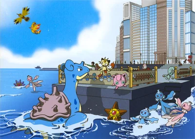 Elgyem Michi Method scene — 波止場にて At the Wharf by Sumiyoshi Kizuki