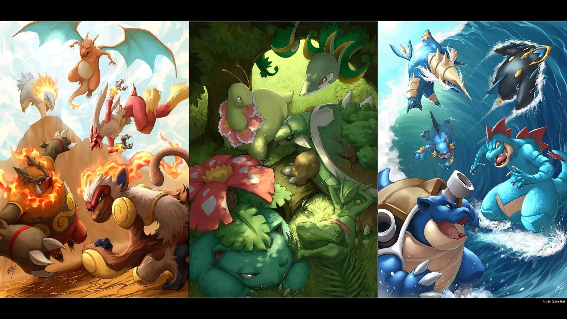 Emboar Michi Method scene — Scene wallpaper — Emboar