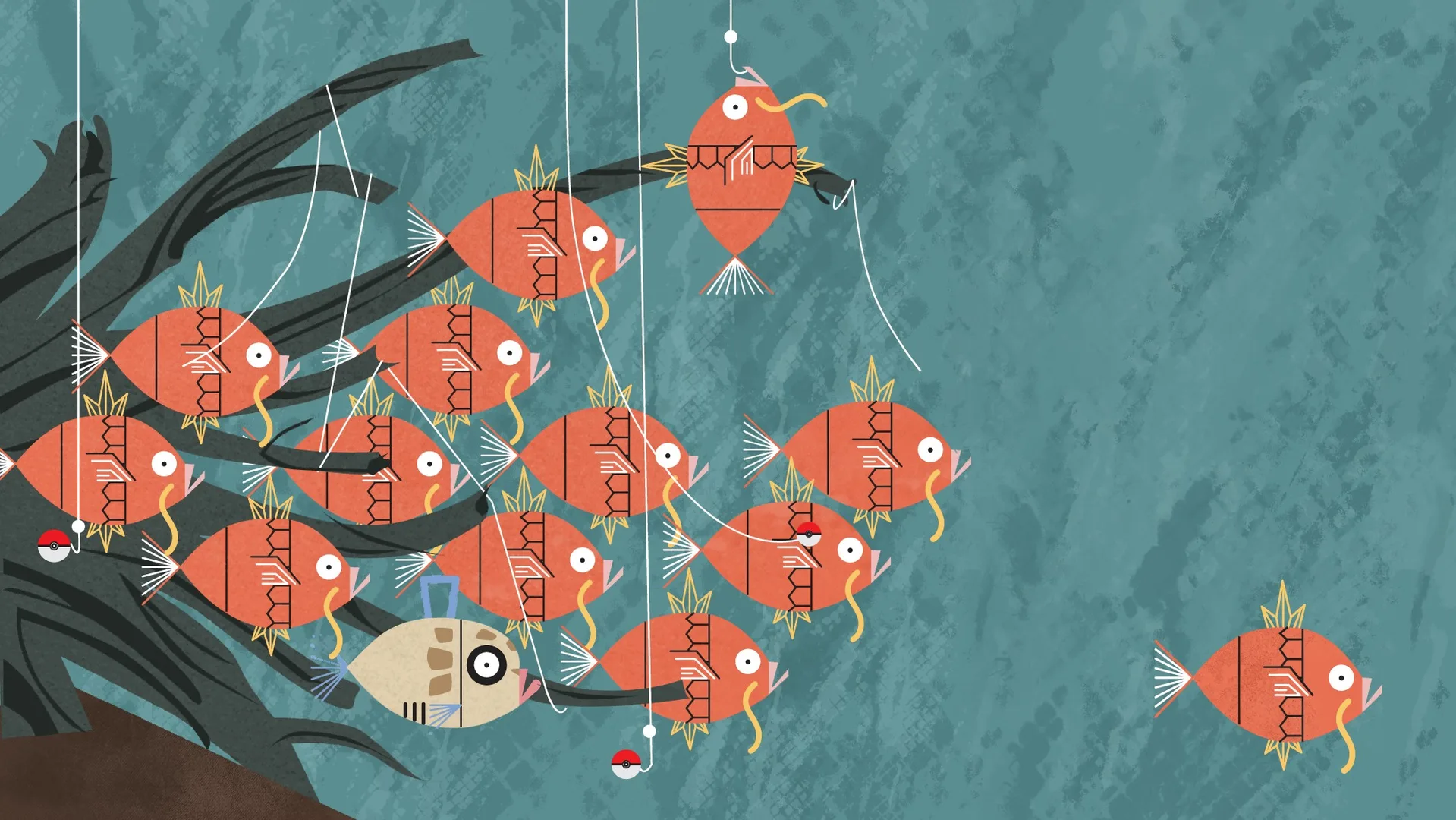 Feebas Michi Method scene — Scene wallpaper — Feebas