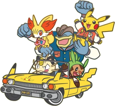Fennekin Michi Method scene — footer scene car