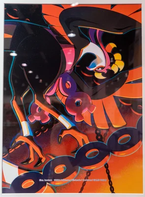 Fezandipiti Michi Method scene — Scene artwork (Art of Pokémon)