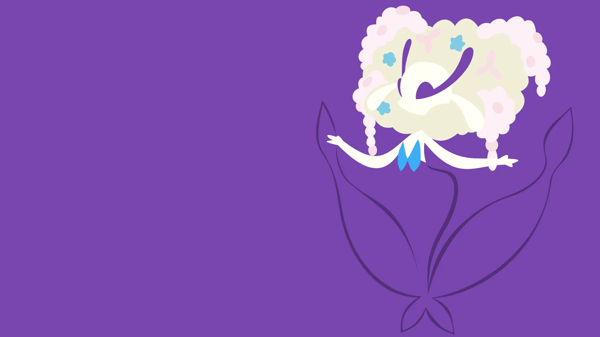 Florges Michi Method scene — Scene wallpaper — Florges