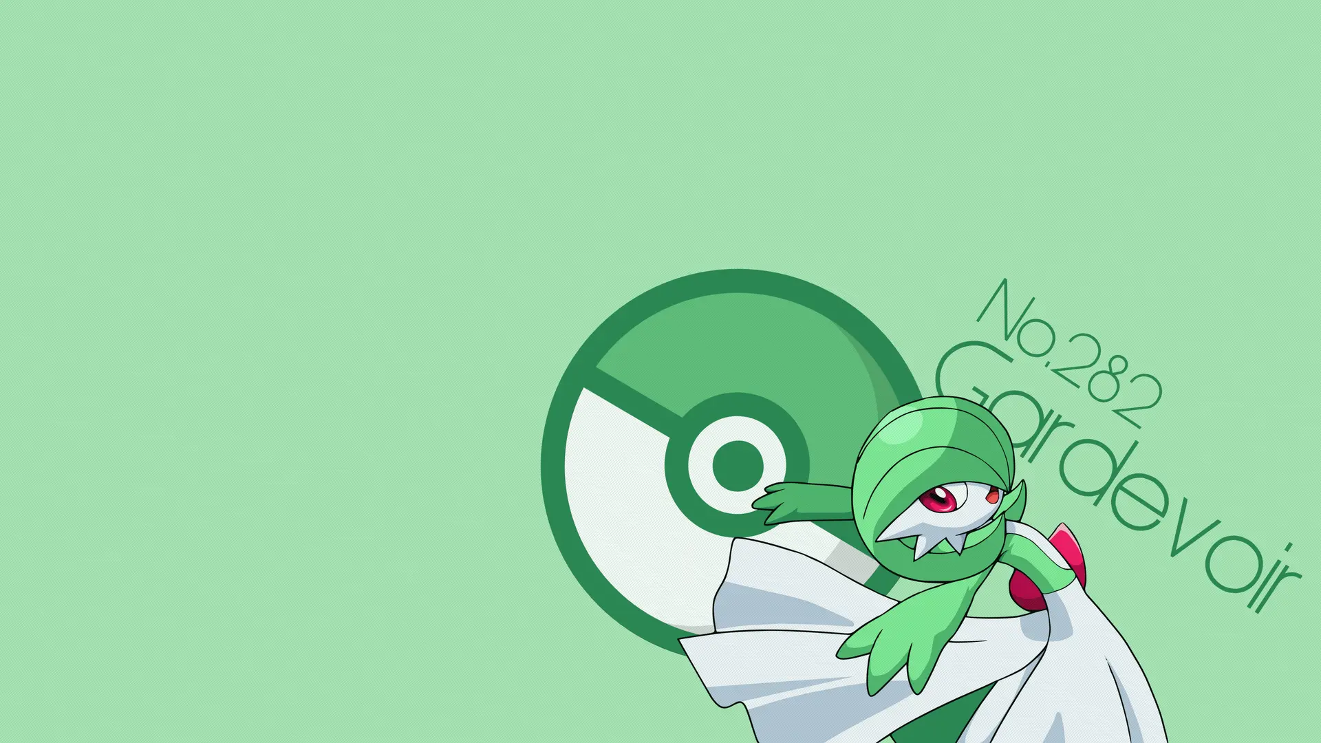 Gardevoir Michi Method scene — Scene wallpaper — Gardevoir