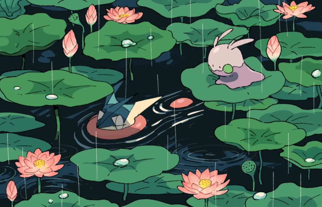 Goomy Michi Method scene — Scene wallpaper — Goomy