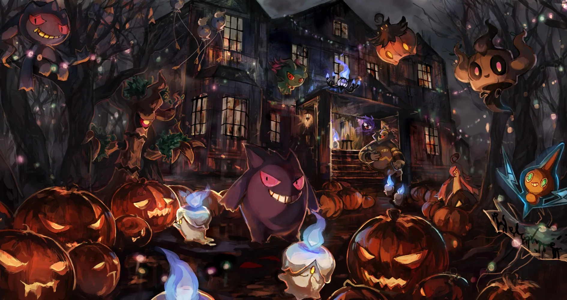 Gourgeist Michi Method scene — Scene wallpaper — Gourgeist