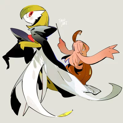 Gourgeist Michi Method scene — Scene artwork (Art of Pokémon)
