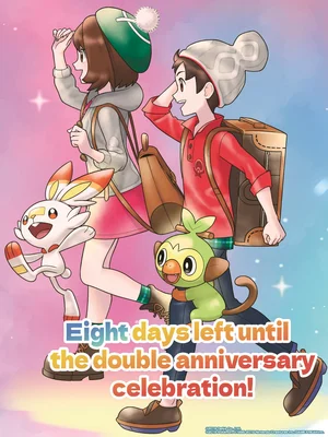 Grookey Michi Method scene — Scene artwork (Art of Pokémon)