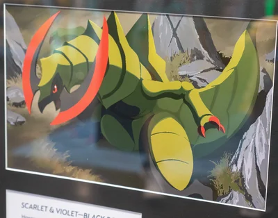 Haxorus Michi Method scene — Scene artwork (Art of Pokémon)