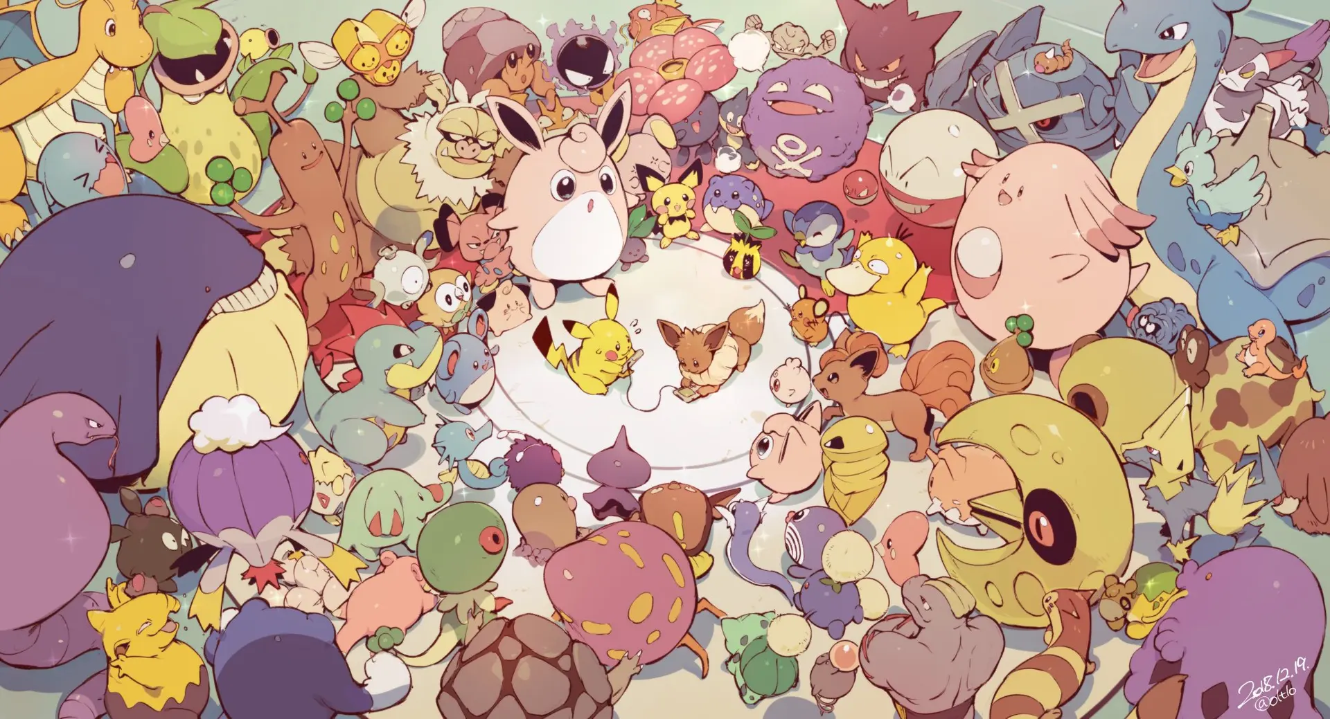 Igglybuff Michi Method scene — Scene wallpaper — Igglybuff