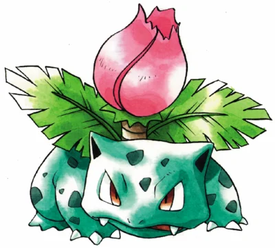 Ivysaur Michi Method scene — Scene artwork (Art of Pokémon)