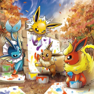 Joltik Michi Method scene — Scene artwork (Art of Pokémon)