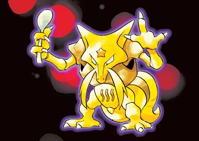 Kadabra Michi Method scene — Scene artwork (Art of Pokémon)
