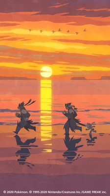 Kubfu Michi Method scene — Scene artwork (Art of Pokémon)