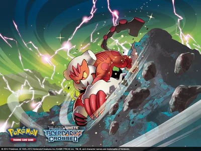 Landorus Michi Method scene — Scene artwork (Art of Pokémon)