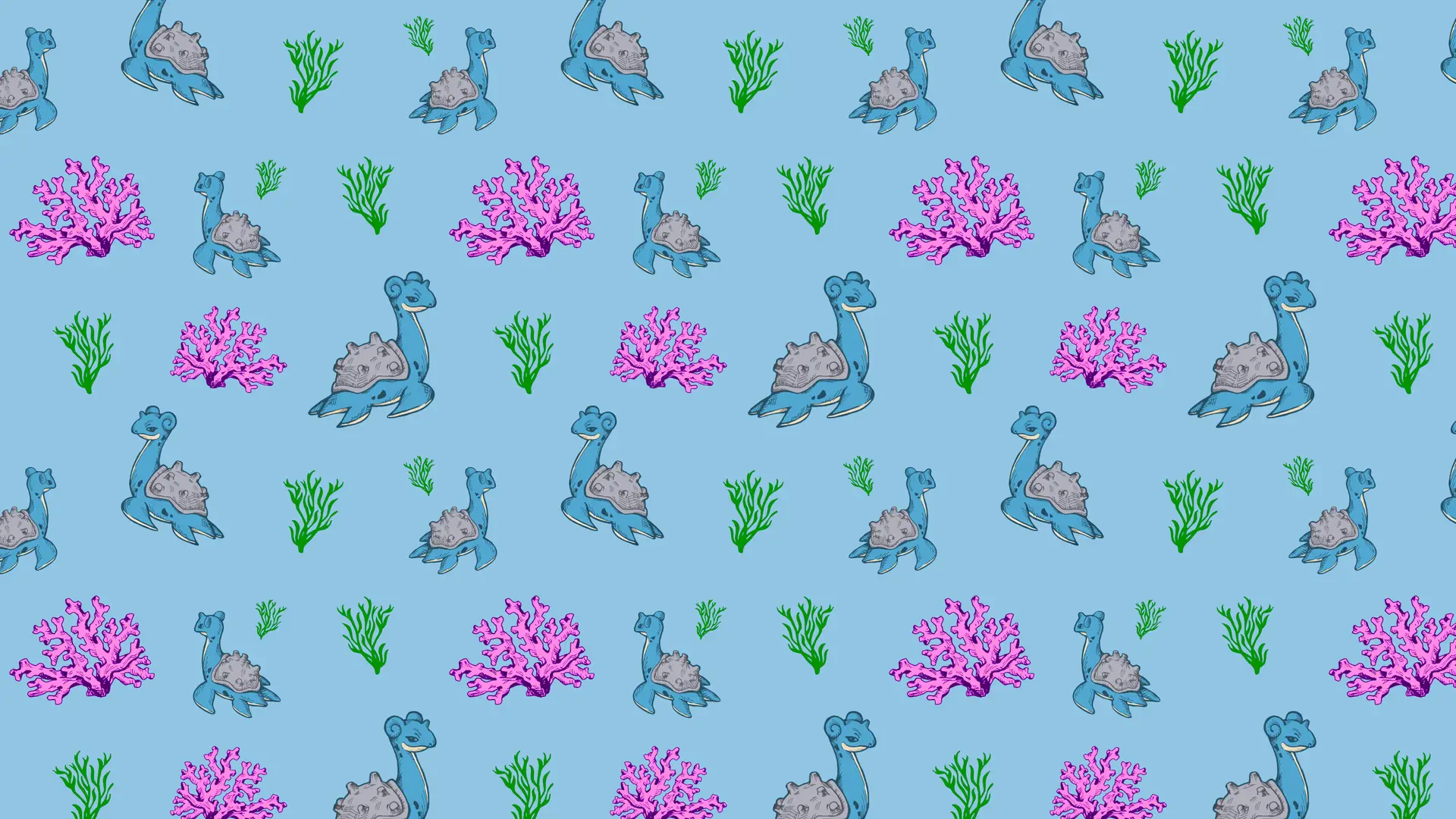 Lapras Michi Method scene — Scene wallpaper — Lapras