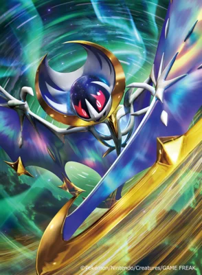 Lunala Michi Method scene — Scene artwork (Art of Pokémon)