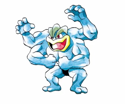 Machamp Michi Method scene — 068 MachampFightingOrange