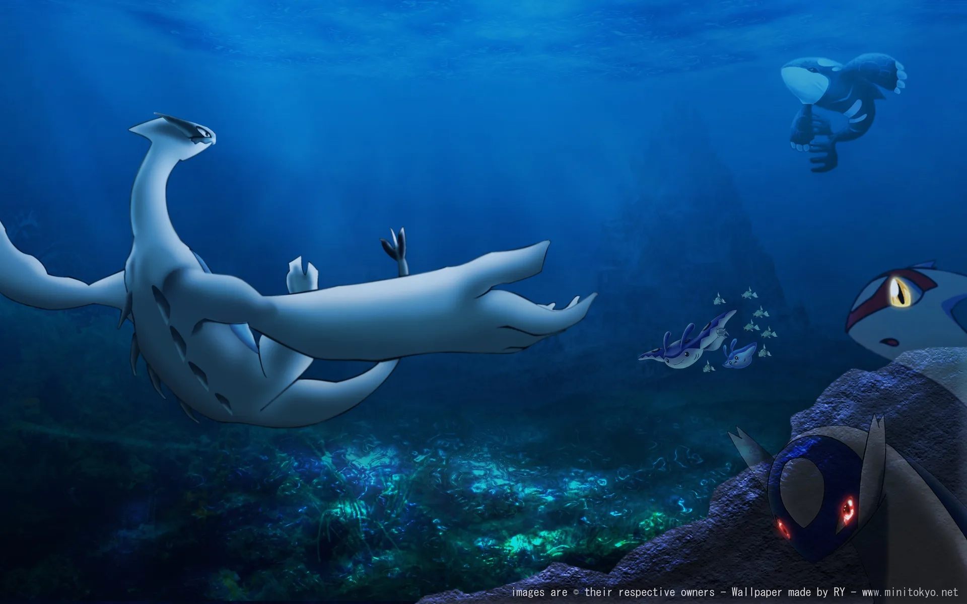 Mantyke Michi Method scene — Scene wallpaper — Mantyke