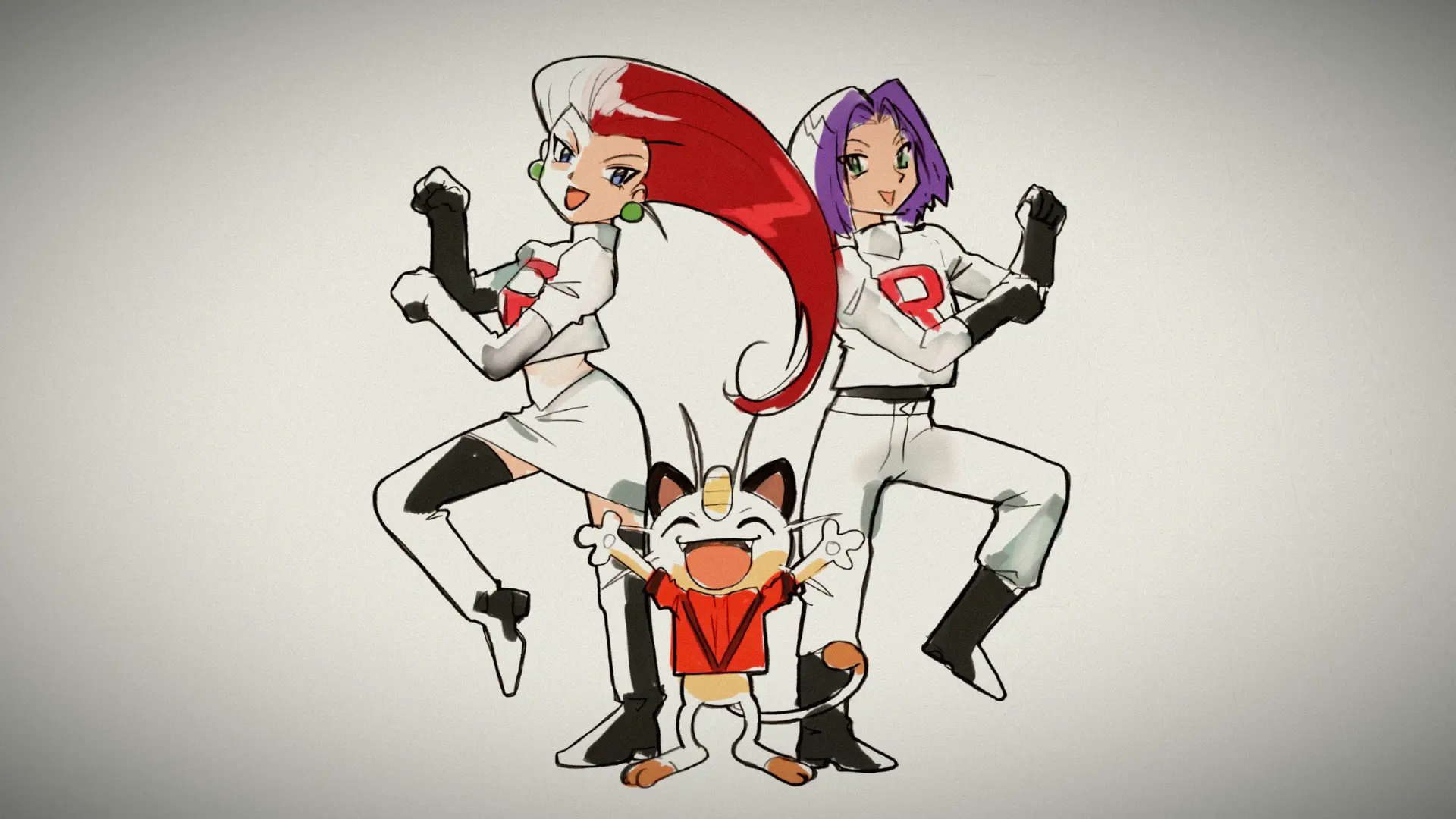 Meowth Michi Method scene — Scene wallpaper — Meowth