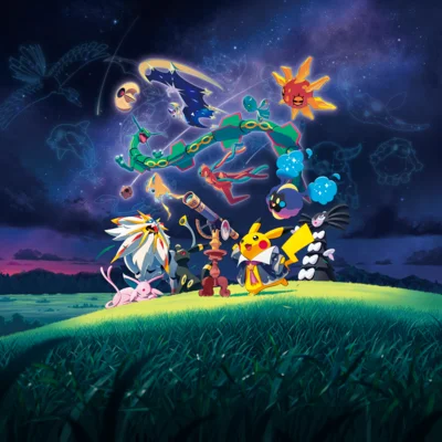 Minior Michi Method scene — ポケモン天文台キーアート
