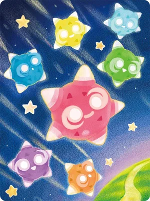 Celestial & Space Pokémon cards Michi Method scene